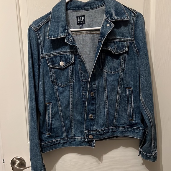 One of a Kind “Buddy the Elf” Denim Jacket - Picture 3 of 5